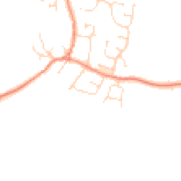 Daytime road noise heatmap for LE9 3BA