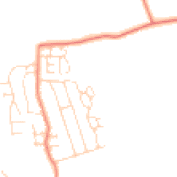 Daytime road noise heatmap for LE9 4AD
