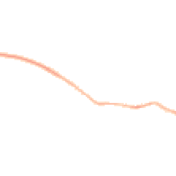 Night-time road noise heatmap for LE9 4GL
