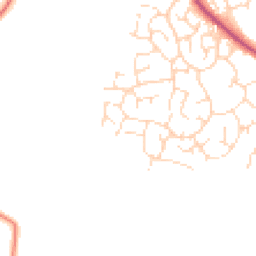 Daytime road noise heatmap for LE9 6WW