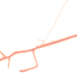 Daytime road noise heatmap for LE9 7RQ