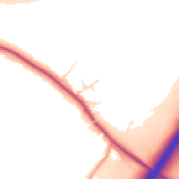 Daytime road noise heatmap for LE9 7SJ