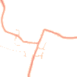 Daytime road noise heatmap for LE9 7TZ