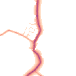 Daytime road noise heatmap for LE9 8JB