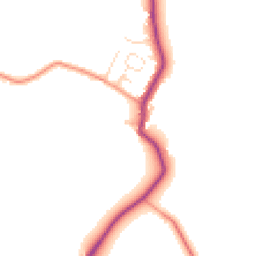Daytime road noise heatmap for LE9 8JJ