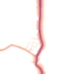 Daytime road noise heatmap for LE9 8JR
