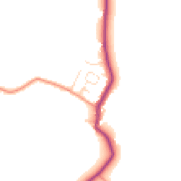 Daytime road noise heatmap for LE9 8JS