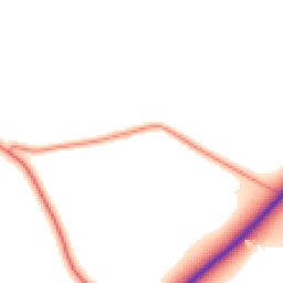 Daytime road noise heatmap for LE9 9QU