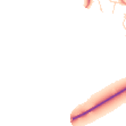 Daytime road noise heatmap for LL13 9EJ