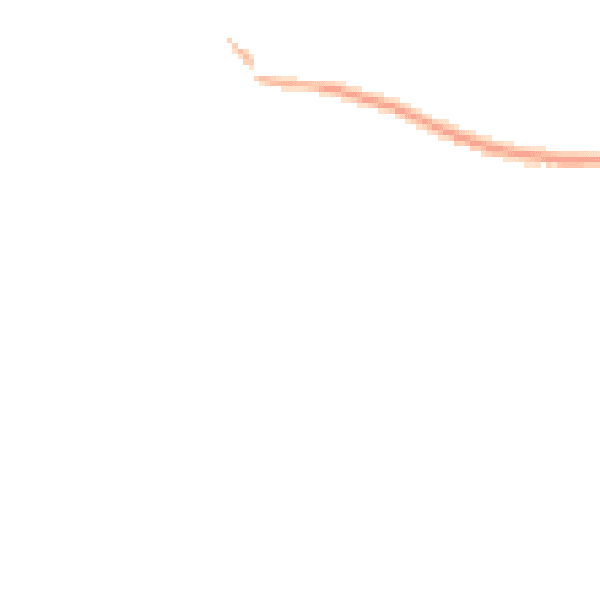 Night-time road noise heatmap for LL14 5EG