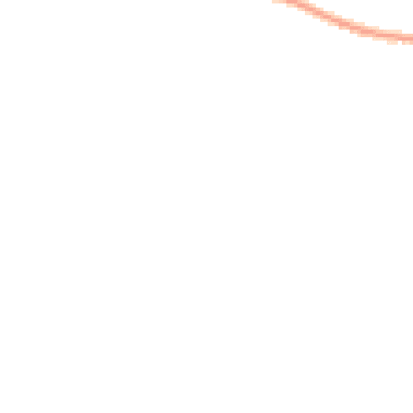 Night-time road noise heatmap for LL14 5LP
