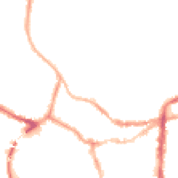 Night-time road noise heatmap for LN1 1BP