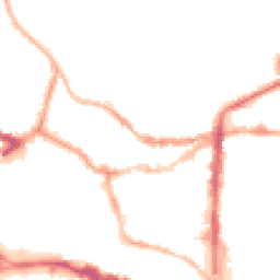 Night-time road noise heatmap for LN1 1ER