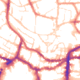 Daytime road noise heatmap for LN1 1HE