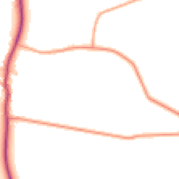 Daytime road noise heatmap for LN1 2BJ
