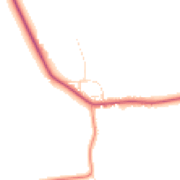 Daytime road noise heatmap for LN1 2BW