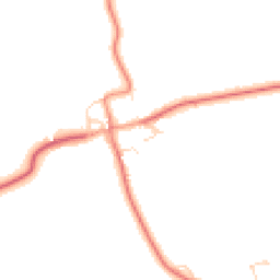 Daytime road noise heatmap for LN1 2DJ