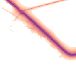 Daytime road noise heatmap for LN1 2GG