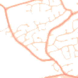 Daytime road noise heatmap for LN1 2JA