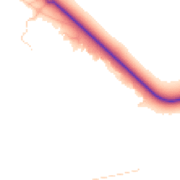 Daytime road noise heatmap for LN1 2LW