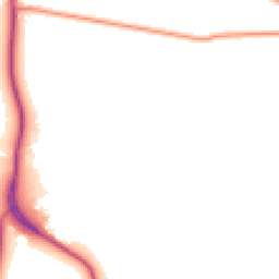 Daytime road noise heatmap for LN1 2NW