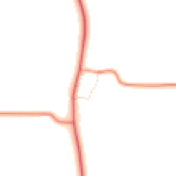 Daytime road noise heatmap for LN1 2SQ
