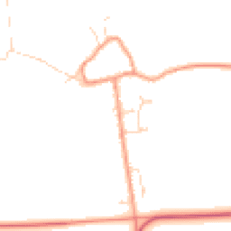 Daytime road noise heatmap for LN1 2XH