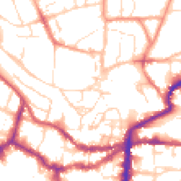 Daytime road noise heatmap for LN1 3BS