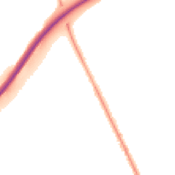 Night-time road noise heatmap for LN1 3WT