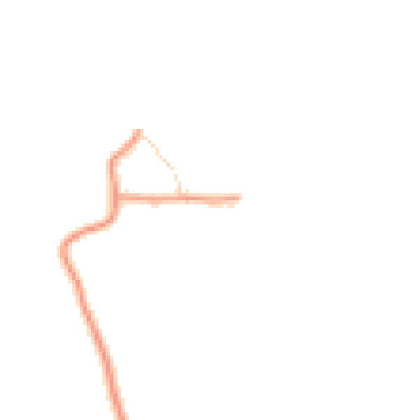 Daytime road noise heatmap for LN13 0DL
