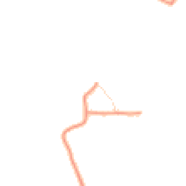 Daytime road noise heatmap for LN13 0DS