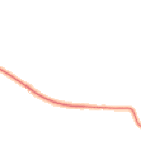 Night-time road noise heatmap for LN13 0LP