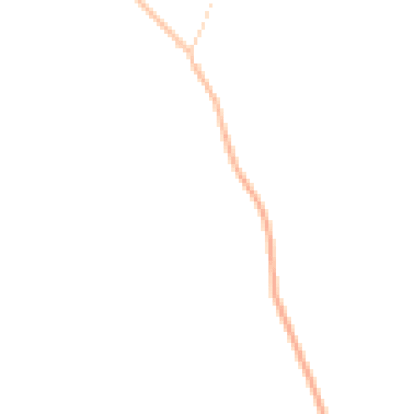 Night-time road noise heatmap for LN13 9DF