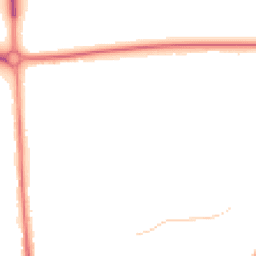 Night-time road noise heatmap for LN2 2AD