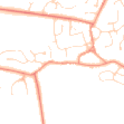 Daytime road noise heatmap for LN2 2PG