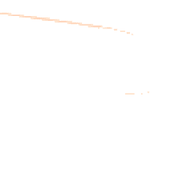 Night-time road noise heatmap for LN2 2PG