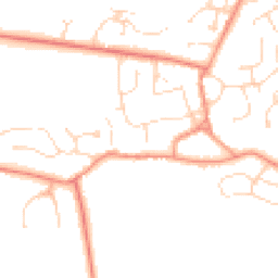 Daytime road noise heatmap for LN2 2PH