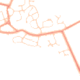 Daytime road noise heatmap for LN2 2RT
