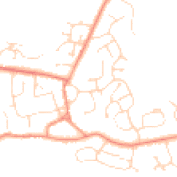 Daytime road noise heatmap for LN2 2SP