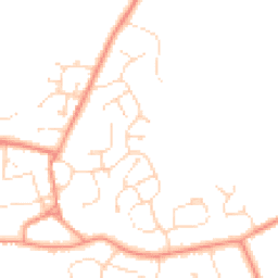 Daytime road noise heatmap for LN2 2SU