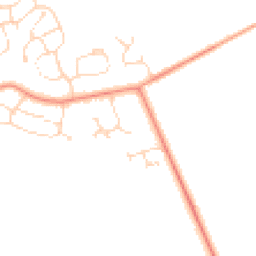 Daytime road noise heatmap for LN2 2WF