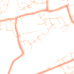 Daytime road noise heatmap for LN2 3LJ
