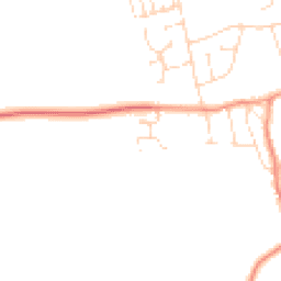 Daytime road noise heatmap for LN2 3RR