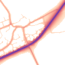 Daytime road noise heatmap for LN2 3UL