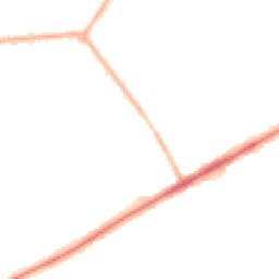 Night-time road noise heatmap for LN2 4LF