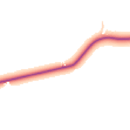 Daytime road noise heatmap for LN8 2AL