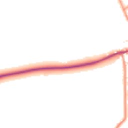 Daytime road noise heatmap for LN8 2AN