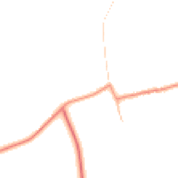 Daytime road noise heatmap for LN8 2DX