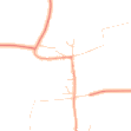 Daytime road noise heatmap for LN8 2ED