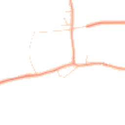 Daytime road noise heatmap for LN8 2HL